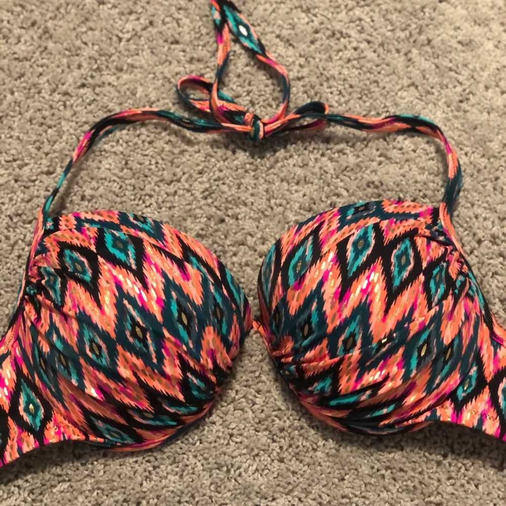 Tropical bikini swimsuit
